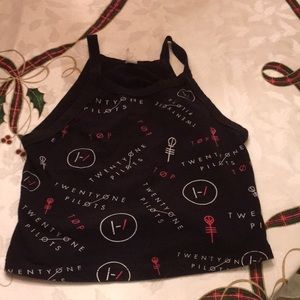Twenty one pilots -halter top-Hot Topic